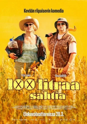 100 litraa sahtia